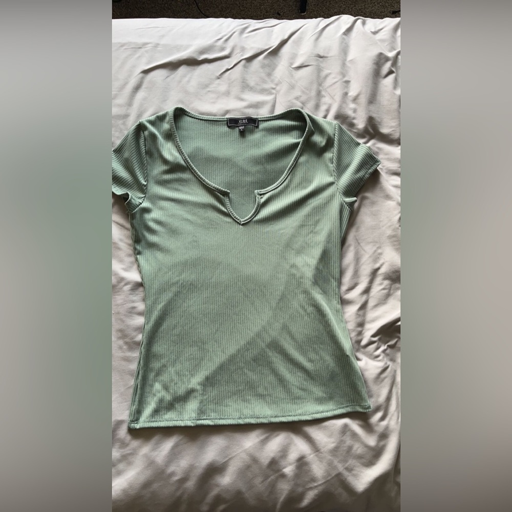 Teal tight t shirt